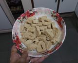 A picture of step 2 of Soya Malai Chaap.