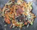 A picture of step 5 of Chinese noodles.