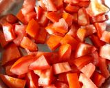 A picture of step 1 of Aloo Tamatar Falahari Gujarati Sabzi.