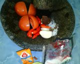 Foto langkah ke 1 dari resep Sambel Mentah Pedess Seger.