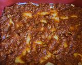 A picture of step 9 of Goat cheese turkey lasagna.