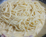 Foto langkah ke 3 dari resep Spaghetti carbonara.