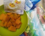 Foto langkah ke 1 dari resep Puding Labu Kuning / Waluh.