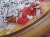Fruits custard