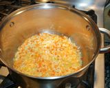 A picture of step 4 of Shrimp Bisque, Jon Style.