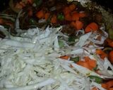 A picture of step 1 of Veggies pie.