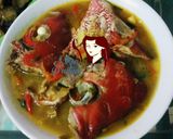 Foto langkah ke 10 dari resep Kepala Kakap Merah Palumara 🍽.