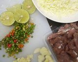 รูปขั้นตอนการทำที่ 1 ของ (คลีน)หมูมะนาว