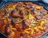 صورة لخطوة 1 من وصفة صينية فراخ بالبطاطس روعه 😋😍