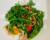 A picture of step 4 of Stir-fried Spinach.