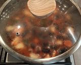 Házi tarka bableves 🫘🍲🫘 recept fázis 4 fotója
