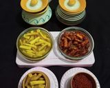 A picture of step 4 of Gujrat special Garmar pickle (Coleus Roots pickle).