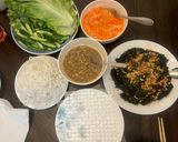 A picture of step 3 of Bò lá lốt with Fermented Fish Sauce Dip.