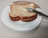 Foto del paso 1 de la receta: Bocadillo de pavo y queso