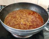 A picture of step 14 of Chana Masala.