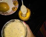 A picture of step 4 of Mango kulfi.