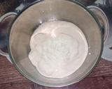 A picture of step 1 of Instant Rava Idli.