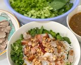 Hình bước làm 4 của món Bún Mắm Nêm Thịt Luộc