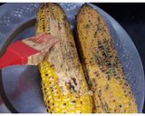 A picture of step 4 of Grilled Mexican Street Corn (Elote).
