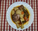 Foto del paso 13 de la receta: Guisado de muslitos de pollo con patatas