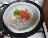 A picture of step 2 of Mumbai Jini dosa.