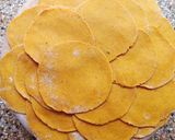 A picture of step 3 of Fresh Mango Juice and Masala Puri.