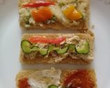 A picture of step 3 of Finger Sandwiches.