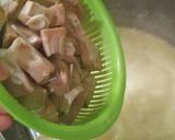 Foto langkah ke 6 dari resep Ketupat Kuah Lodeh nangka & ikan Pari Panggang.