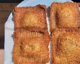 A picture of step 3 of Meat Pie Bread #4weekschallenge.