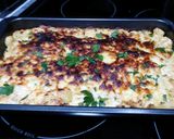 A picture of step 4 of Chicken Cheddar Jalapeno Gnocchi Bake.