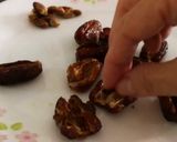 A picture of step 1 of Dates And Feta With Maple Syrup Appetizer.