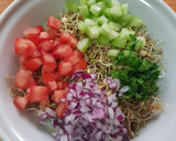 Foto del paso 1 de la receta: Ensalada de germinados de lenteja con jitomate, pepino y perejil