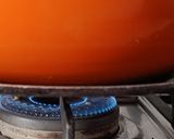 A picture of step 7 of Achari Egg Biryani.