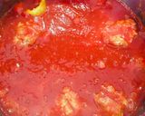 Paradicsomos húsgombóc recept fázis 5 fotója