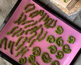 A picture of step 5 of Baked Spinach & Beetroot Jowar Chaklis.