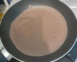 Foto langkah ke 4 dari resep Dadar gulung pisang coklat.