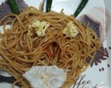 A picture of step 2 of Chow Mein nest.