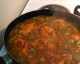 A picture of step 6 of Arroz Con Pollo.