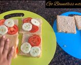 A picture of step 6 of Tomato Cucumber Sandwich.