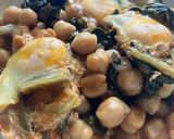 Foto del paso 13 de la receta Potaje vegetariano de garbanzos, con acelgas y huevos de codorniz