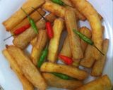 Foto langkah ke 7 dari resep Singkong goreng renyah .