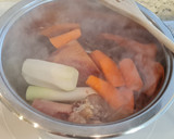 Foto del paso 2 de la receta: Caldo de jamón