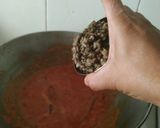 A picture of step 4 of Dal Makhani.