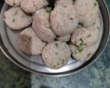 A picture of step 3 of Buckwheat banana fritteres..