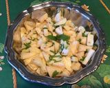 Une image de l'étape 6 de Salade d'ananas à l'orange sanguine et menthe fraîche.