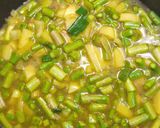 Spárgafőzelék (vegán) recept fázis 3 fotója