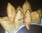 A picture of step 5 of Strips samosay.