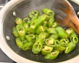 A picture of step 2 of Green Chilli Pickle (Quick Version).