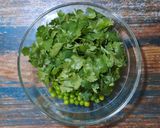 A picture of step 1 of Green Peas Appe.