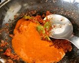 A picture of step 3 of Mix Veg Kadai.